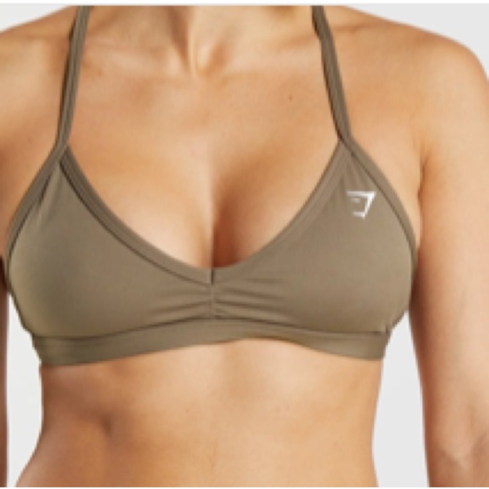 gym shark minimal sports bra light support